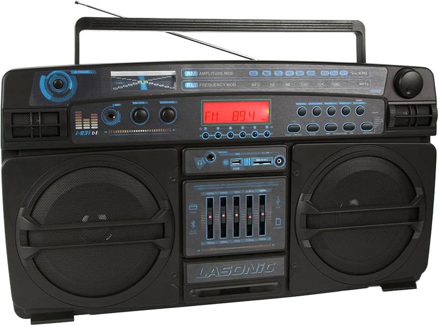 Amazon.com: Lasonic i-931BT BoomBox BLUETOOTH AM/FM EQ USB SD AUX