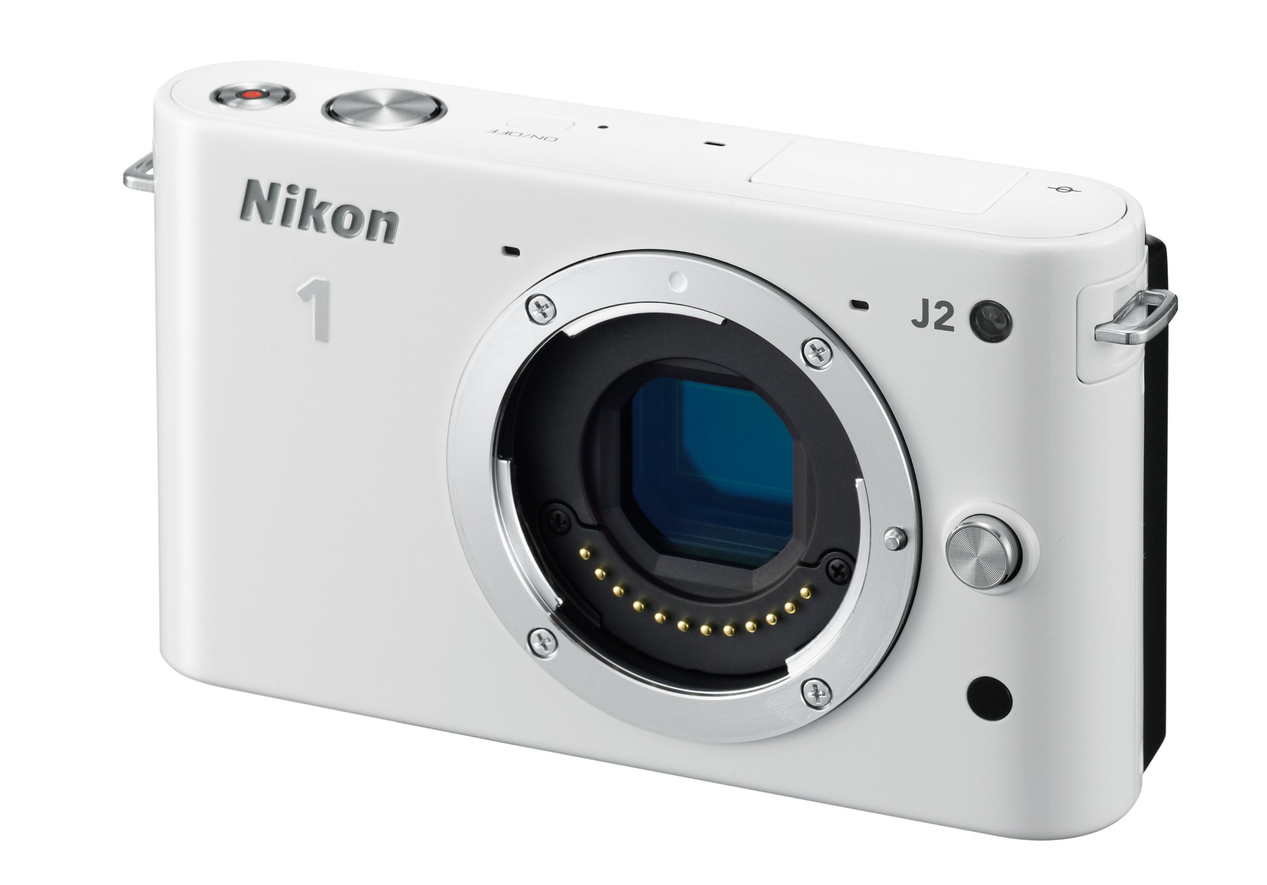 Amazon | Nikon ミラーレス一眼 Nikon 1 J2 ボディー ホワイト N1J2WH
