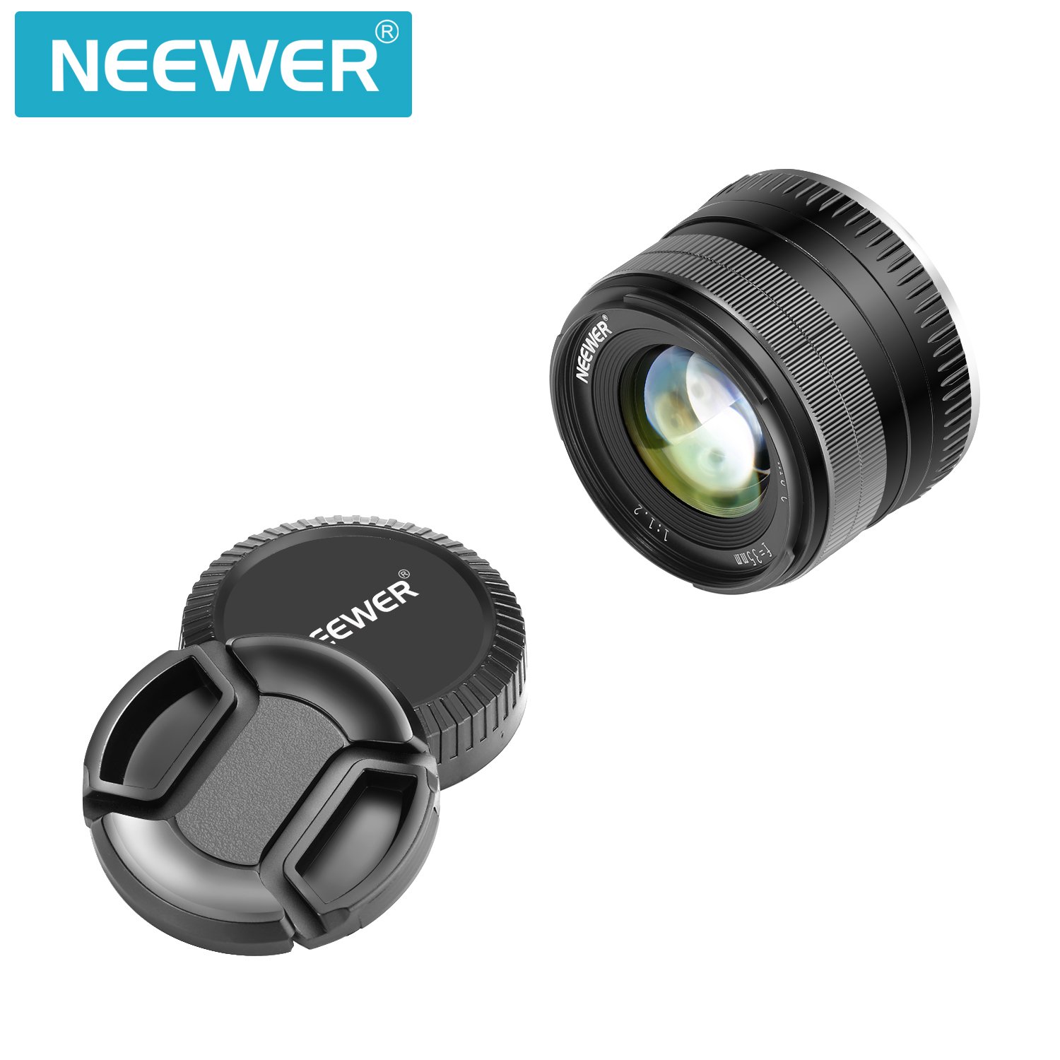 Amazon.co.jp: Neewer 35mm F1.2 Large Aperture Prime APS-C Aluminum