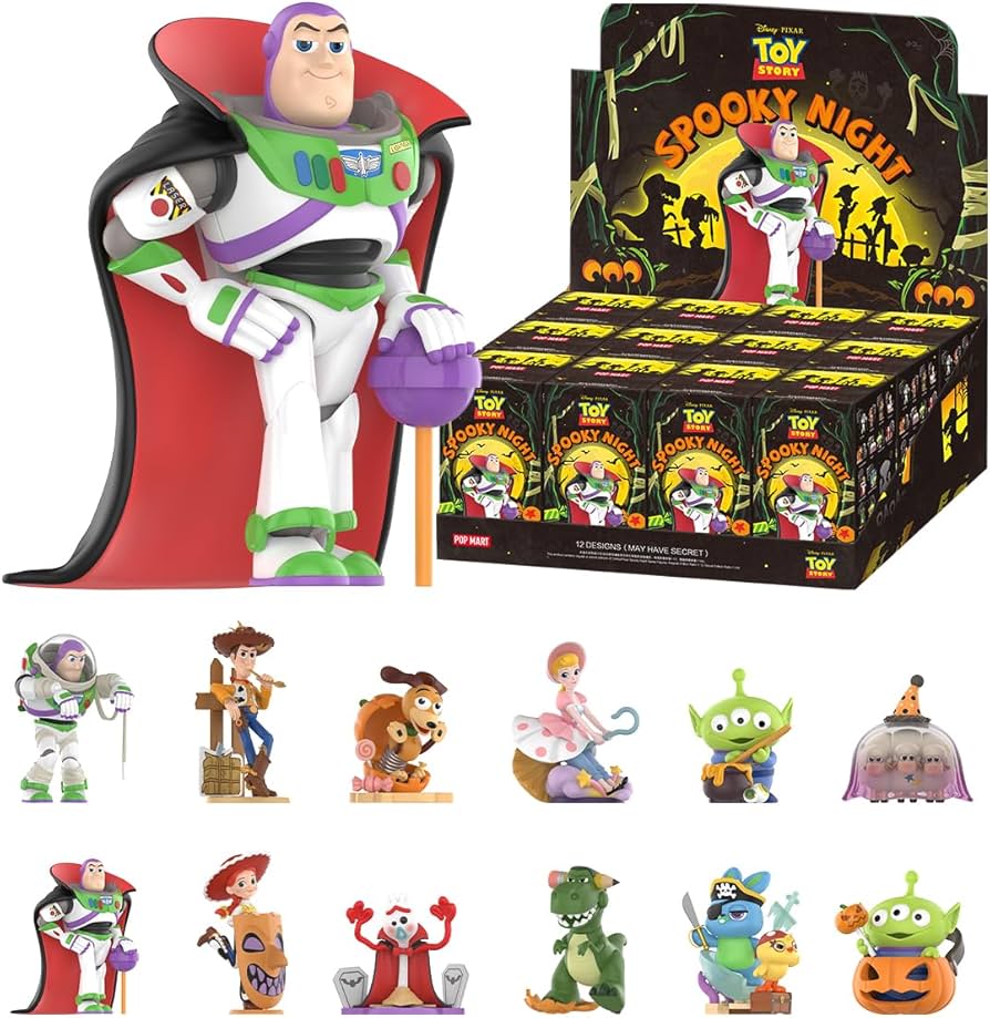 Amazon.co.jp: POP MART Disney/Pixar Spooky Night シリーズ 【1