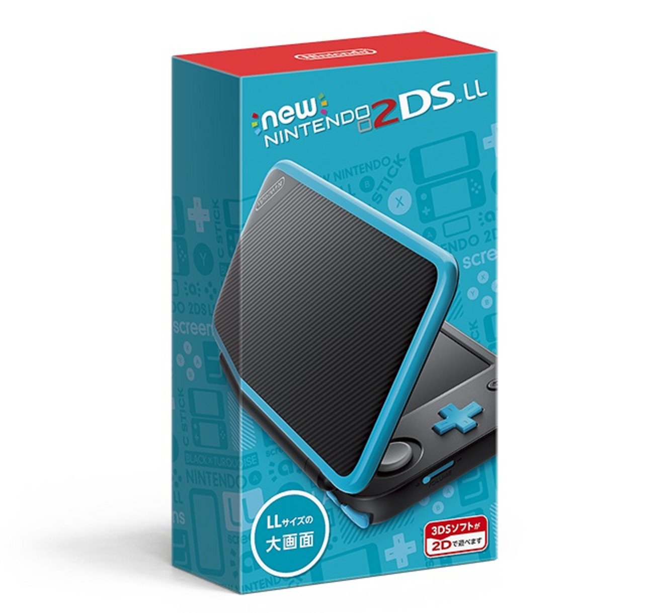 Amazon.co.jp: Newニンテンドー2DS LL ブラック×ターコイズ : Video Games