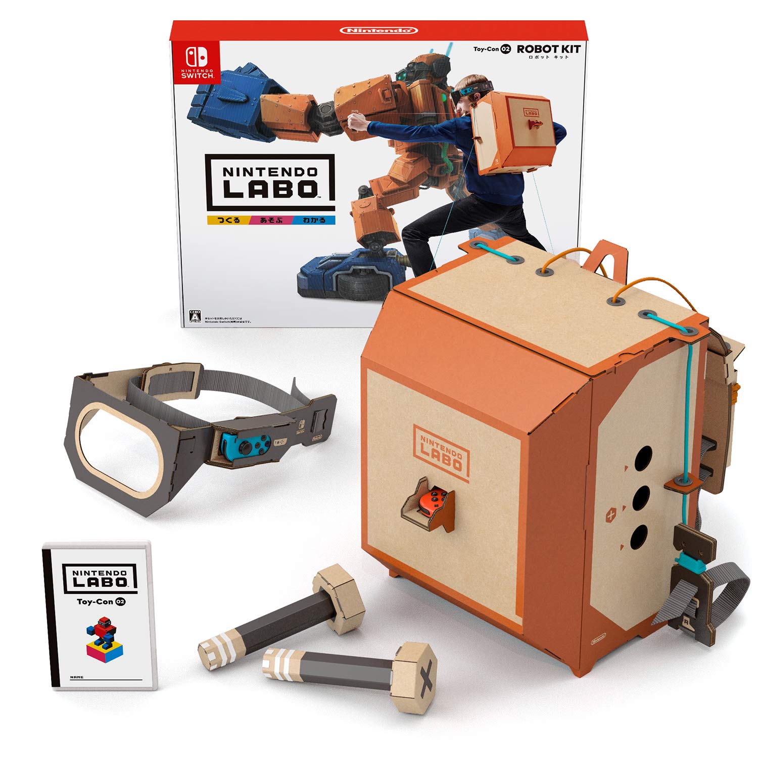 Amazon.com: Nintendo Labo Toy-Con 02 Robot Kit - Nintendo Switch