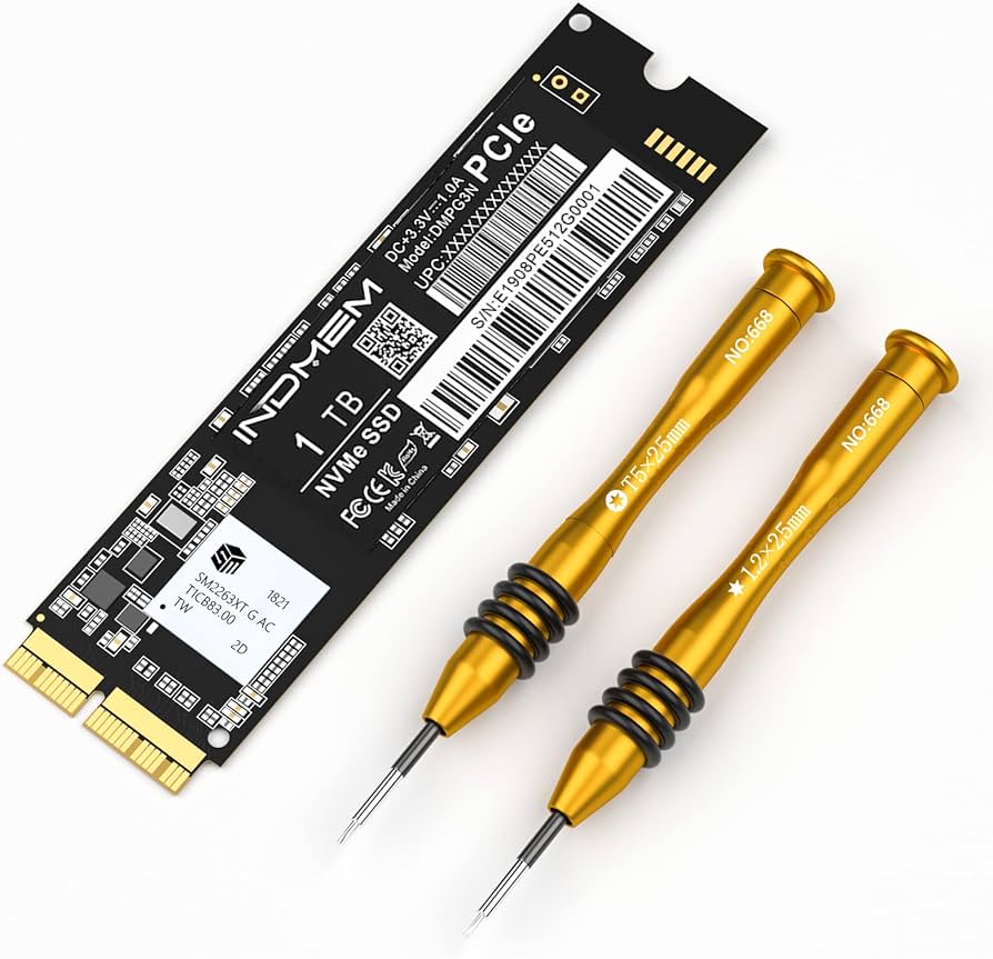 Amazon.com: INDMEM PCIe NVMe Gen3x4 SSD 1TB 3D TLC NAND Flash Hard