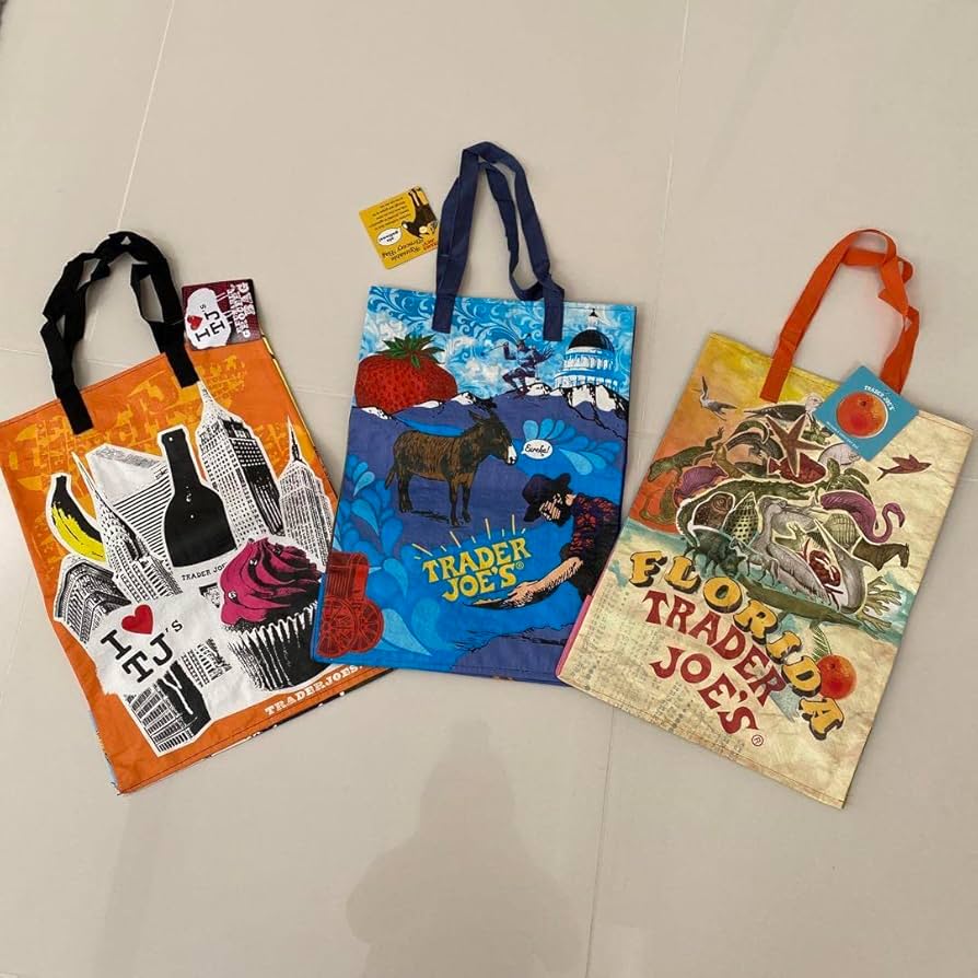 Amazon.co.jp: Trader Joe's トレーダージョーズ エコバッグ 3点セット