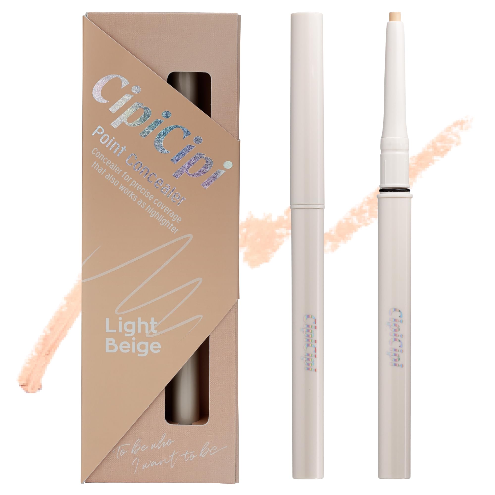 Amazon | 【公式】CipiCipi (シピシピ) ポイントコンシーラー 01 Light