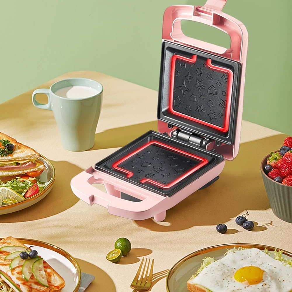 Sandwich Maker - Electric Sandwich Maker Toast Maker With Locking