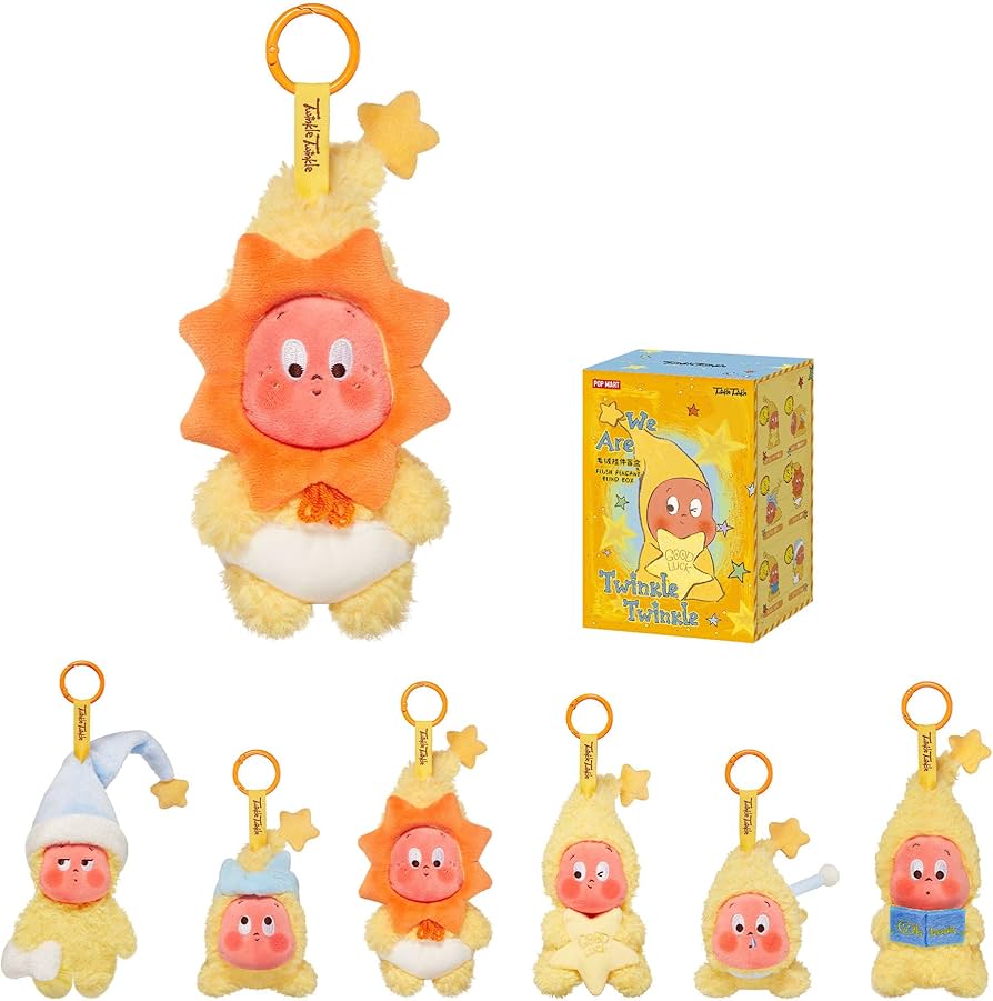 Amazon.com: POP MART We are Twinkle Twinkle Series-Plush Pendant