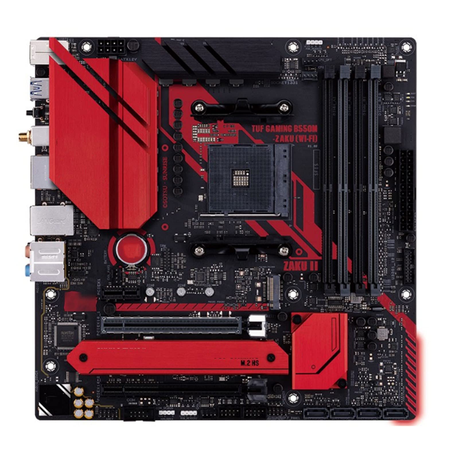 Amazon | TUF Gaming B550M-ZAKU WI-FI マザーボード DDR4対応 AM4