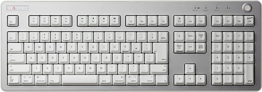 Amazon.co.jp: REALFORCE R3 キーボード ハイブリッド フル 45g Mac用