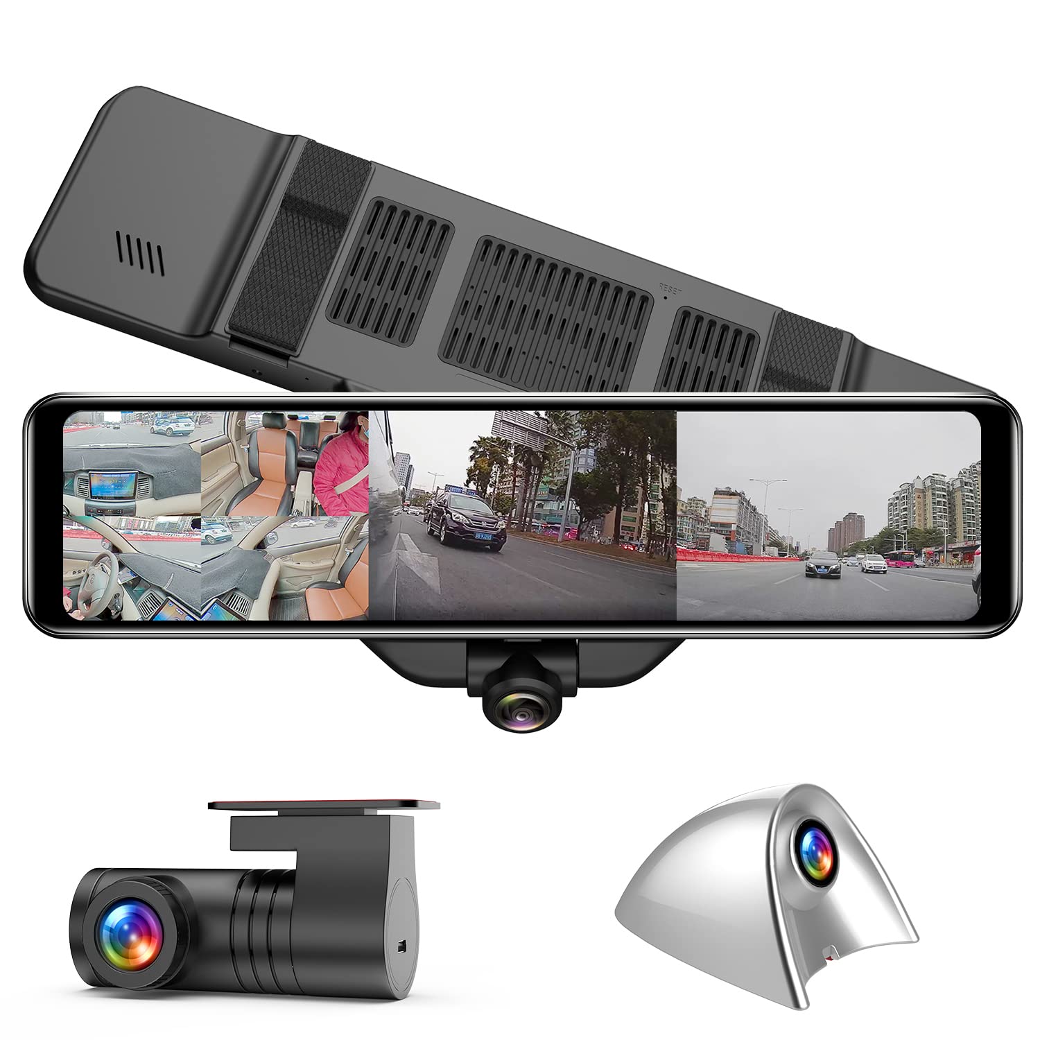 Amazon.co.jp: AKEEYO ドライブレコーダー ミラー型 全周囲 360度録画