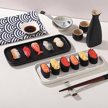 Amazon.com: VanEnjoy Ceramic Tray for Kitchen Counter, White