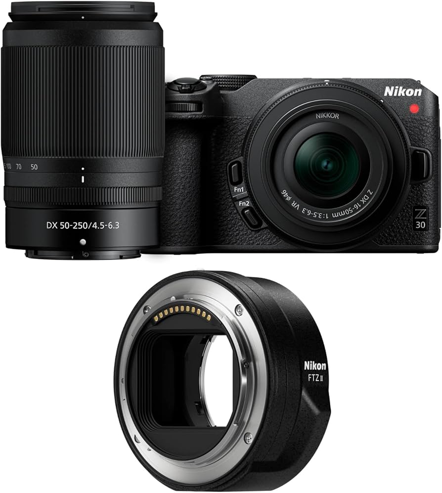 Amazon.com : Nikon Z30 Mirrorless Camera Bundle with 16-50mm/50