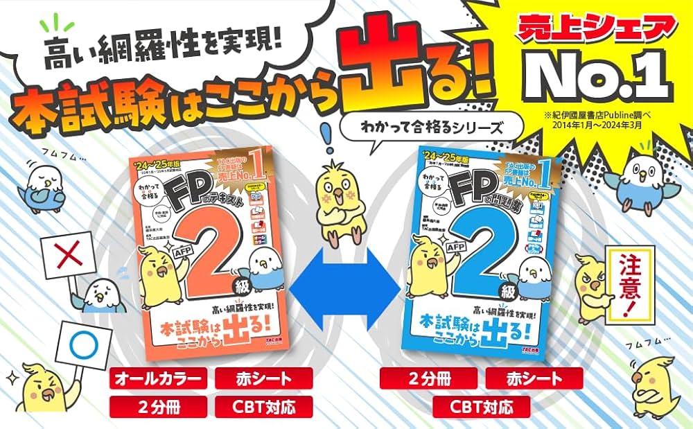 わかって合格る FPの問題集 2級・AFP 2024-2025年版[人気資格系