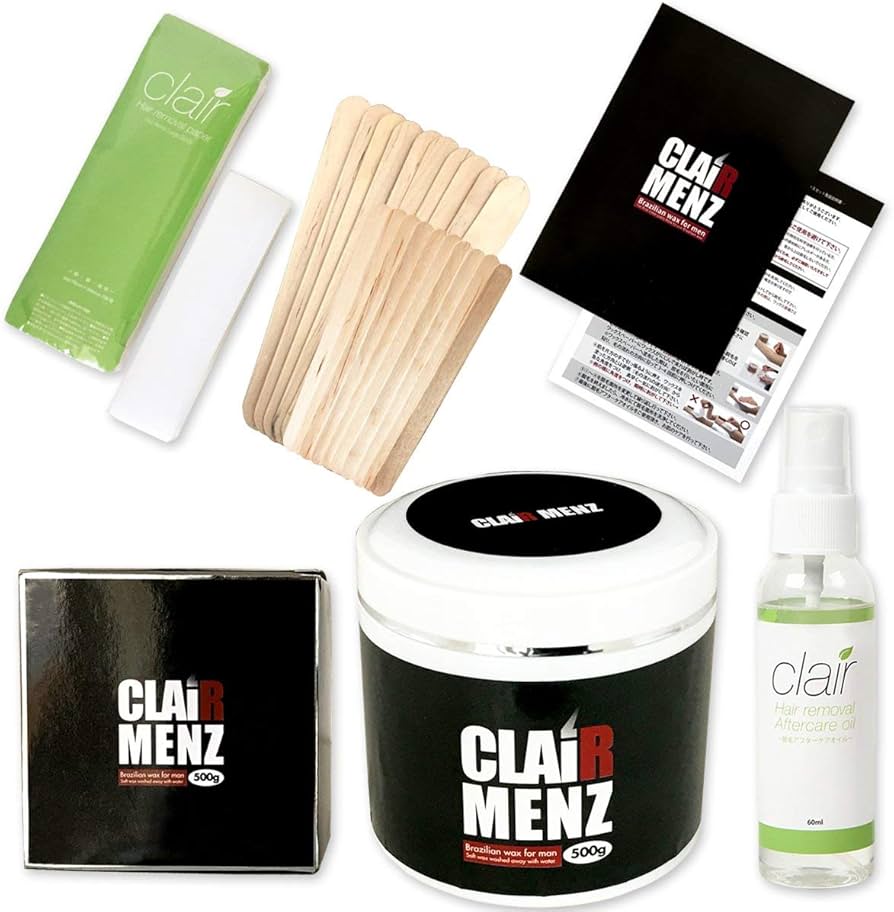 Amazon.co.jp: ブラジリアンワックス メンズ専用 clair Menz wax