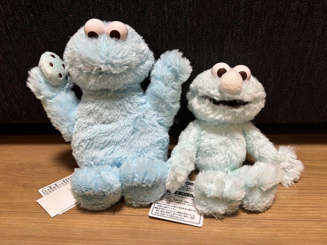 Amazon.co.jp: 顔厳選セサミストリート ミントブルーぬいぐるみ エルモ