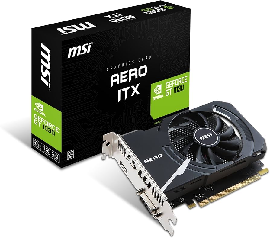 Amazon.com: MSI NVIDIA GEFORCE GT 1030 AERO ITX 2G OC Graphics