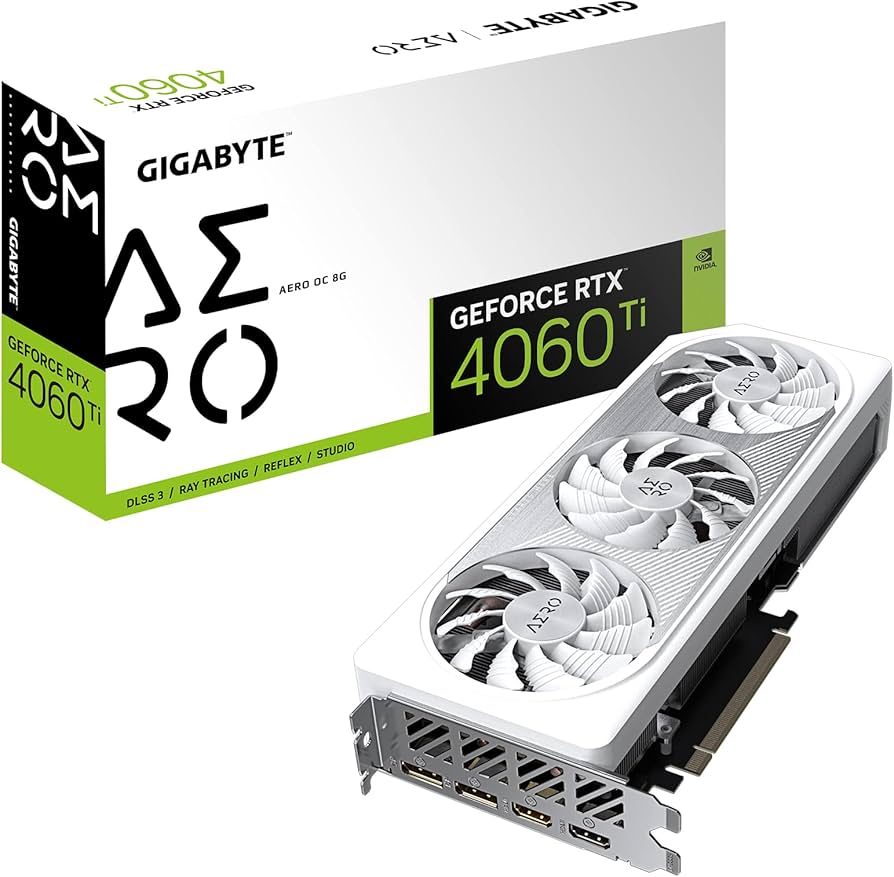 Amazon.com: Gigabyte GV-N406TAERO OC-8GD GeForce RTX 4060 Ti AERO