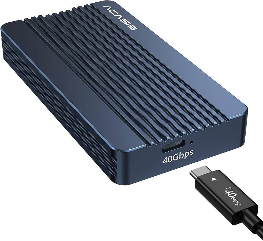 Amazon.com: ACASIS 40Gbps M.2 NVMe SSD Enclosure, TBU 405 for M1