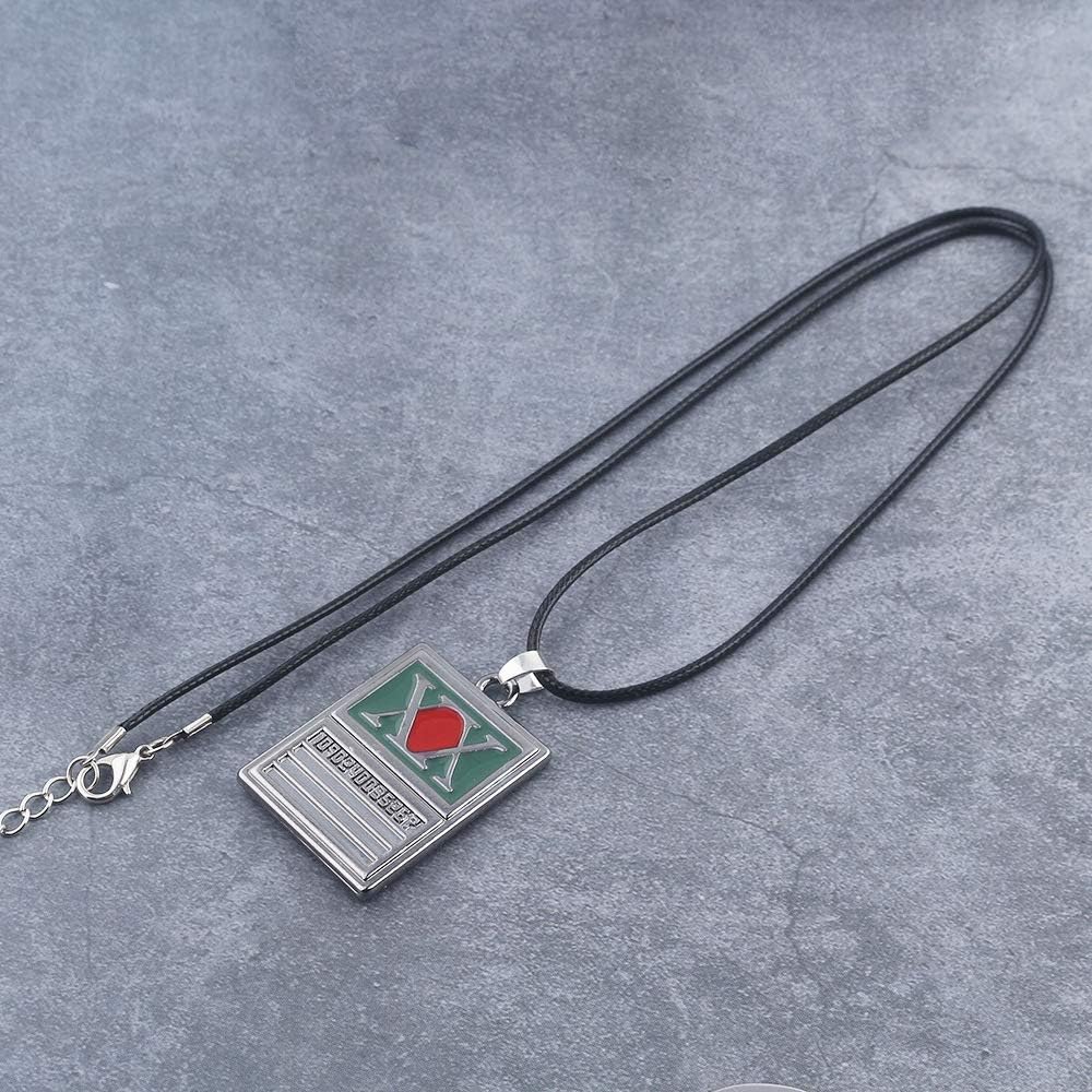 HxH Hunter License Necklace - HUNTER Killua GON Anime Chain
