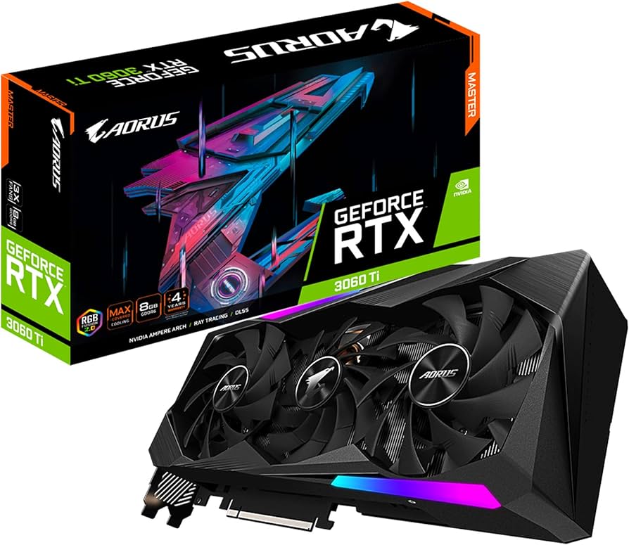 Amazon.com: GIGABYTE AORUS GeForce RTX 3060 Ti Master 8G Graphics