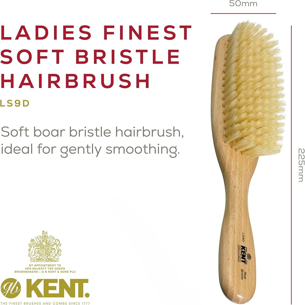Amazon.com : Kent LS9D Satinwood Pure Soft White Bristle Narrow