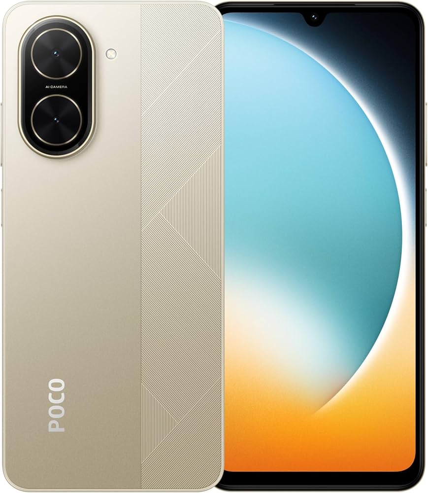 POCO C71 Dual SIM Gold 3GB 64GB 4G - Global Version : Buy Online