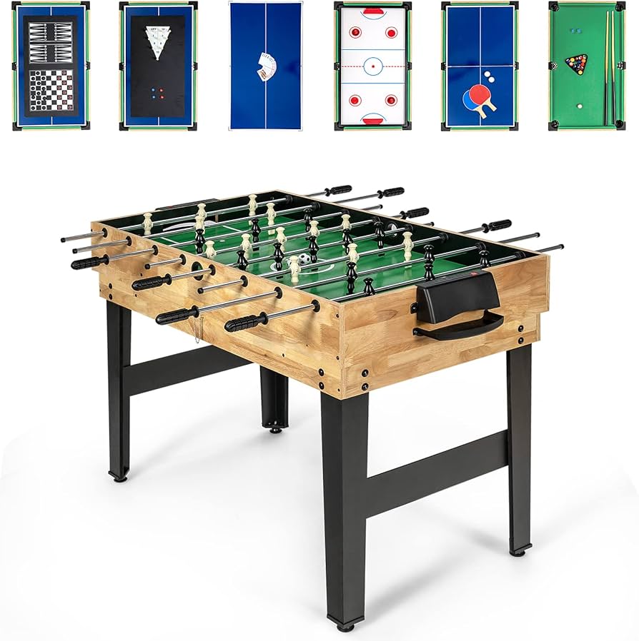 Giantex 10-in-1 Multi Game Table, Combo Game Table Set w/Hockey