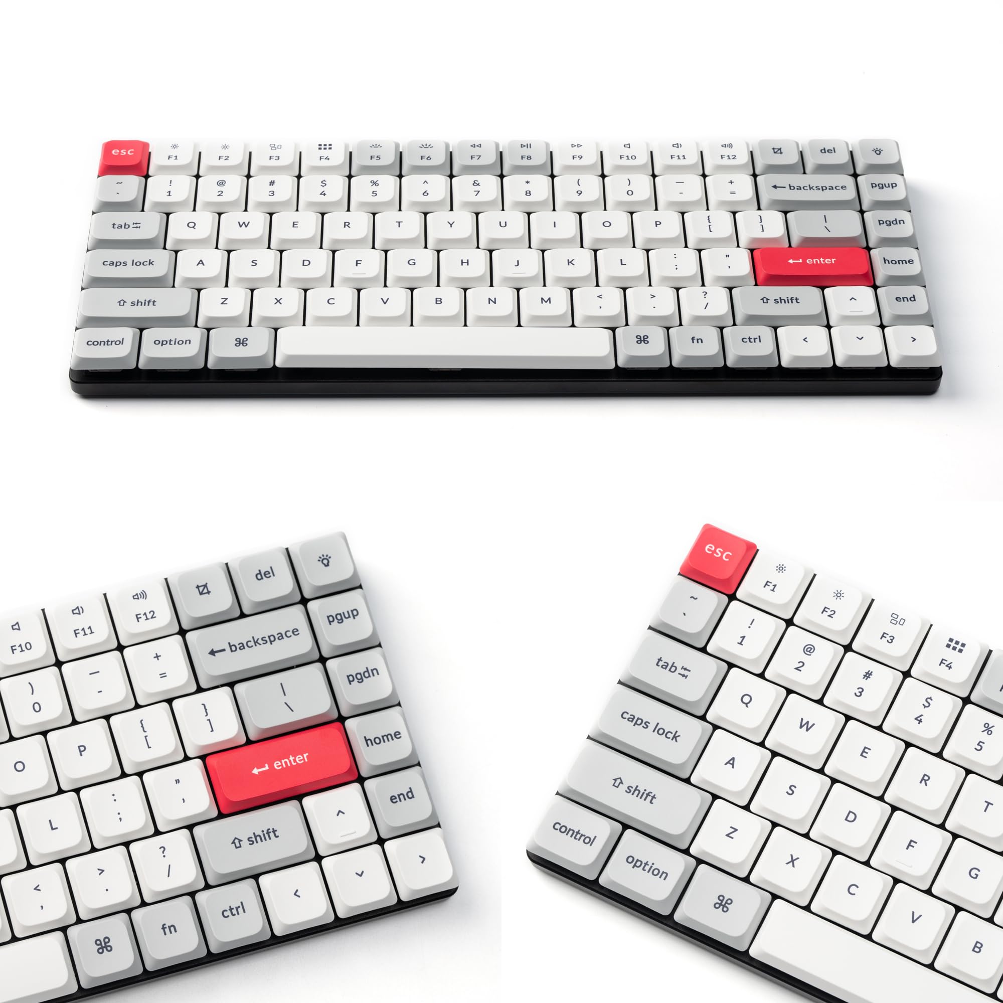 Amazon | Keychron ロープロファイル LSA Dye-Sub PBT フルセット キー