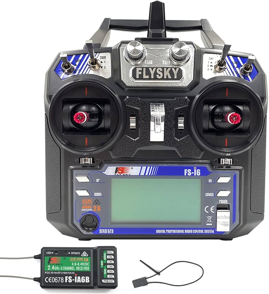 Amazon.com: FLYSKY FS-i6 6Channel 2.4GHz AFHDS2A RC Transmitter w