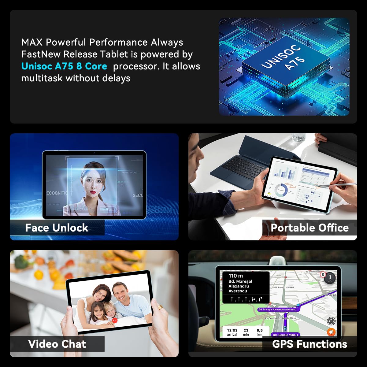 Amazon.co.jp: SVITOO Android 14 タブレット 10インチタブレット P10