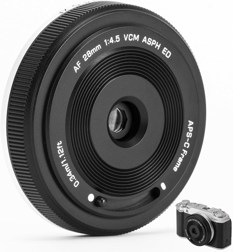 Amazon.co.jp: VILTROX 28mm F4.5 X 富士 Xマウントレンズ用、AF 28mm