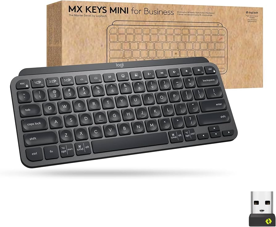 Amazon.com: Logitech MX Keys Mini Wireless Illuminated Keyboard