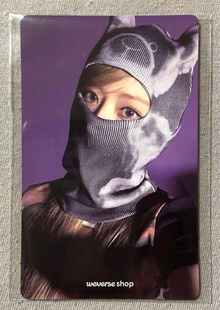 ルセラフィム CRAZY バラクラバ 特典 両面トレカ チェウォン 公式