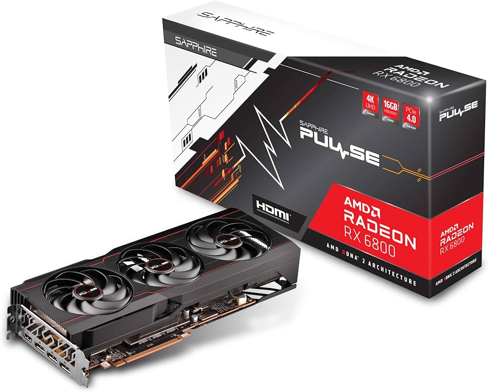Amazon | Sapphire PULSE Radeon RX 6800 OC 16G グラフィックスボード