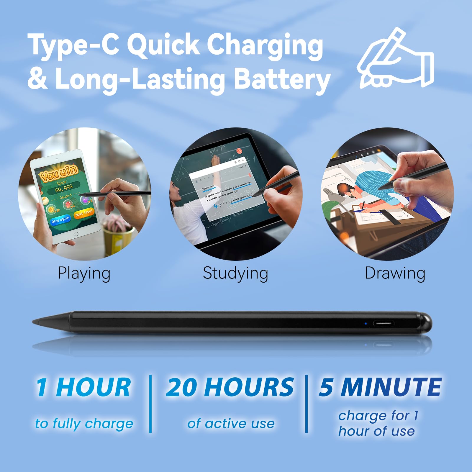 Amazon.com: iPad Air 5th Generation Pencil Apple iPad Pen 9th