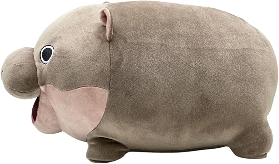 Amazon.co.jp: Quyuee カバのぬいぐるみ,カバのぬいぐるみ