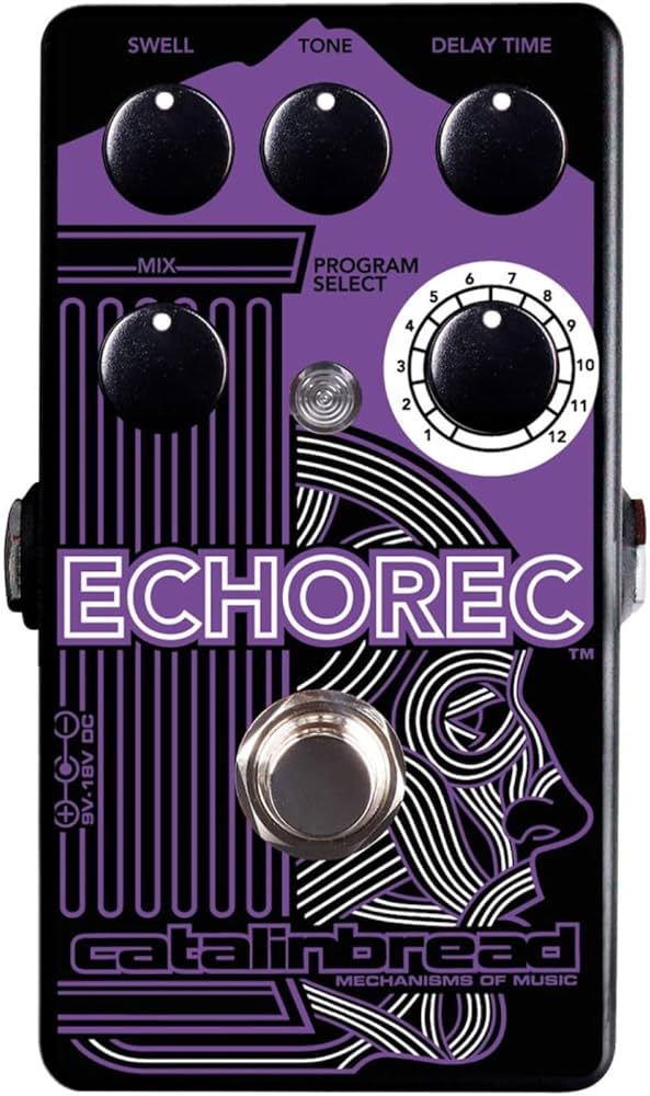 Amazon.com: Catalinbread ECHOREC Multi-Head Delay Guitar Effects