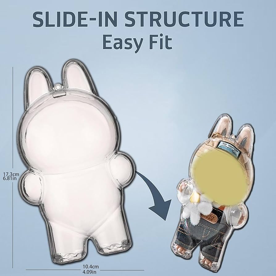 Amazon.com: Doemoil Protective Case for LABUBU Fall in Wild/ Let's