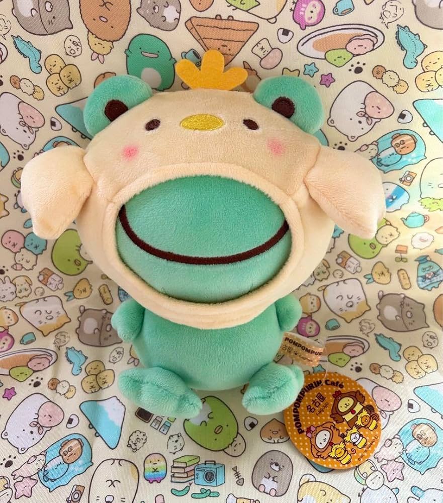 サンリオ ポムポムプリン 名古屋コーチン ぬいぐるみ むにゅぐるみ