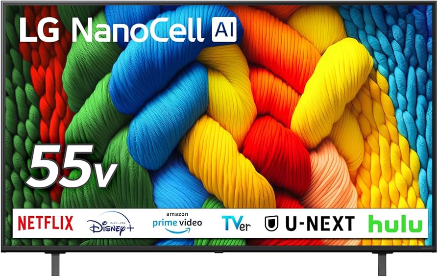 Amazon | LG 液晶テレビ 55NANO80AJA 55V型 4Kチューナー内蔵/スマート