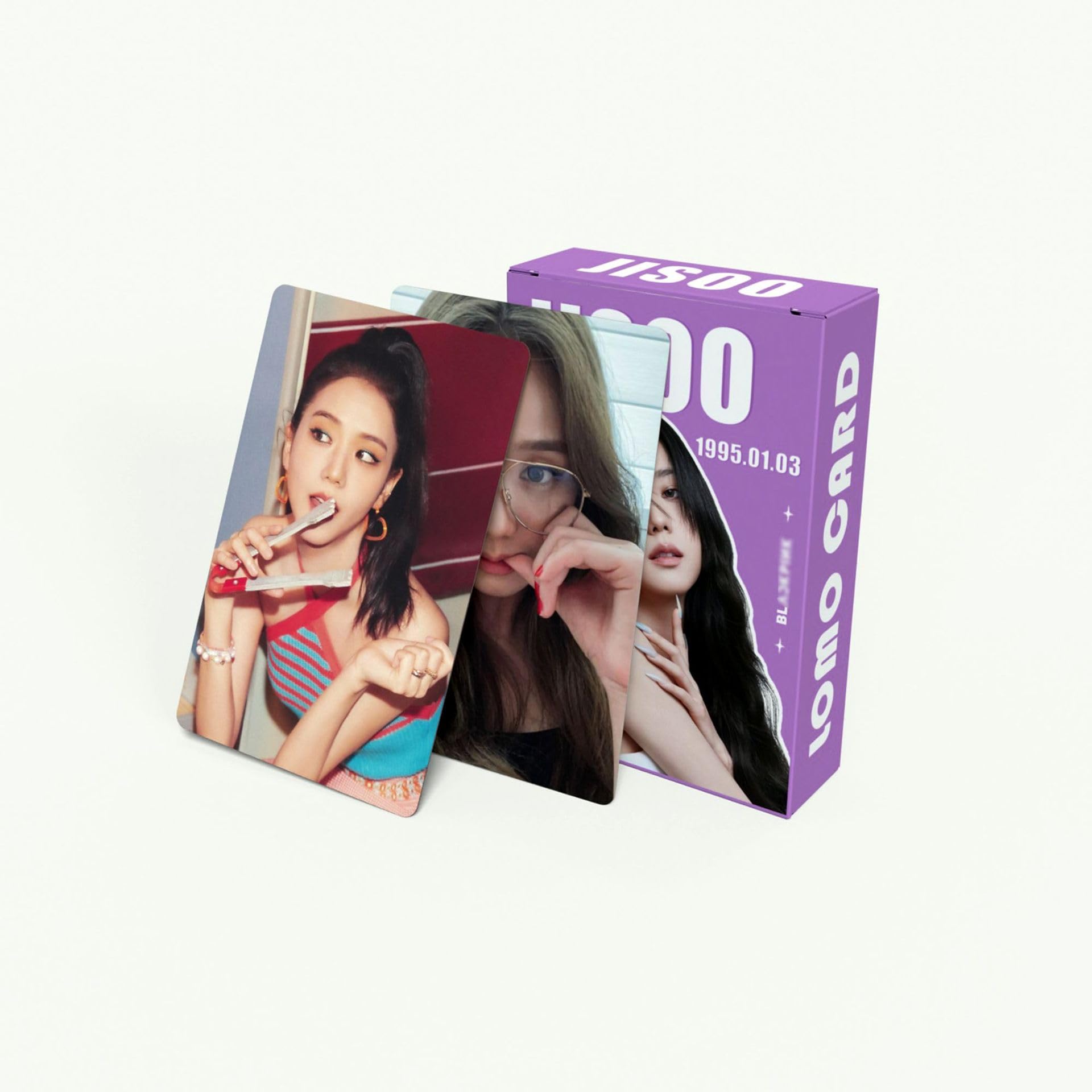 Amazon | 55枚 ブラックピンク Jisoo フォトカード Kpop BP 1人用