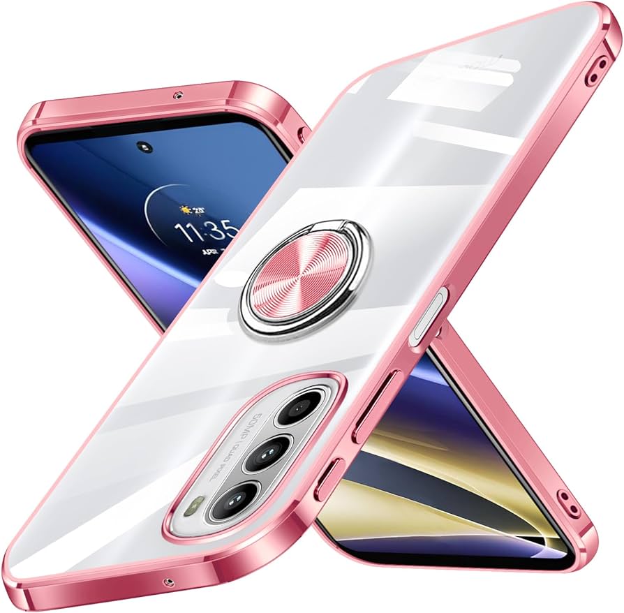 Amazon.co.jp: モトローラ モト G52j 5G ケース/カバー - リング付き