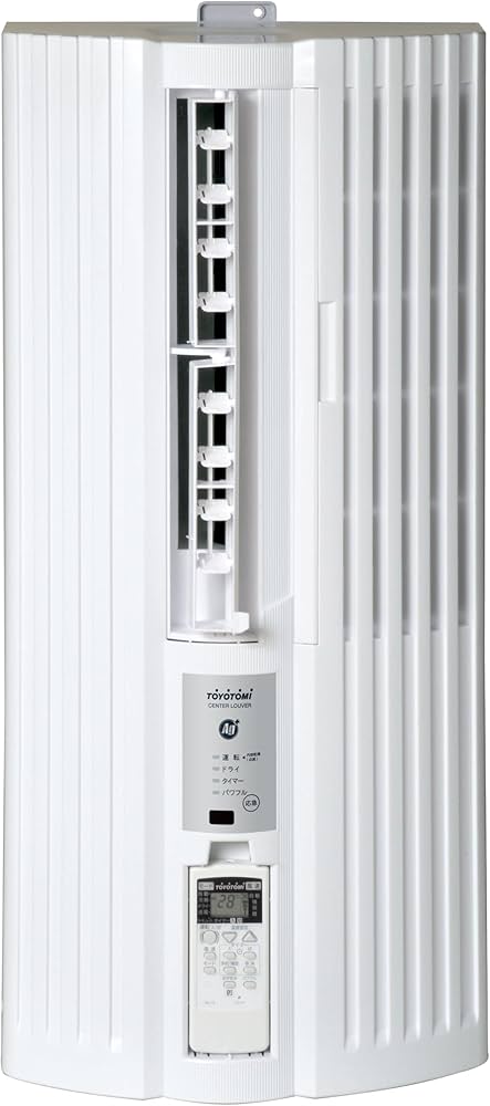 Amazon | 【トヨトミ】窓用ルームエアコン TIW-A16P(W) 取り付け簡単