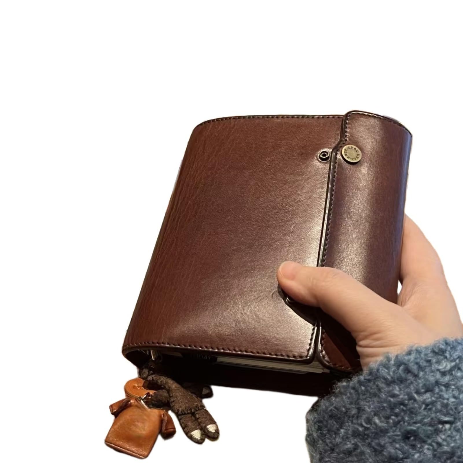 Amazon.co.jp: システム手帳 m5 ビジネス 三つ折り ヴィンテージ