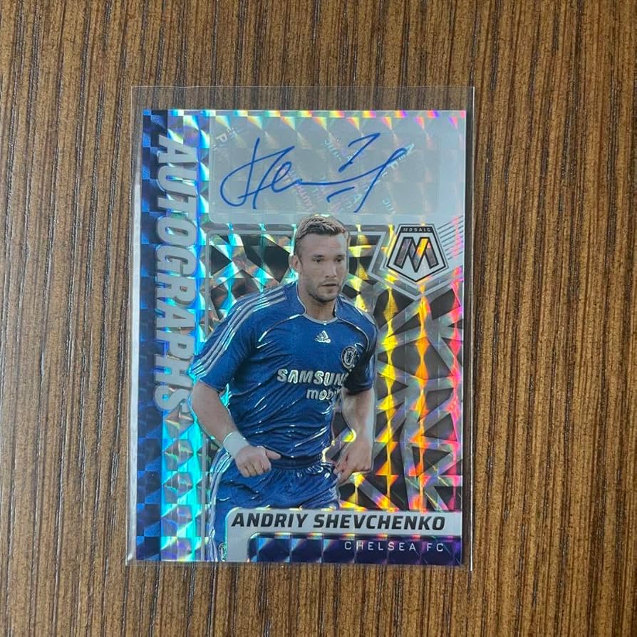 Amazon.co.jp: Andriy Shevchenko シェフチェンコ Panini 直筆サイン