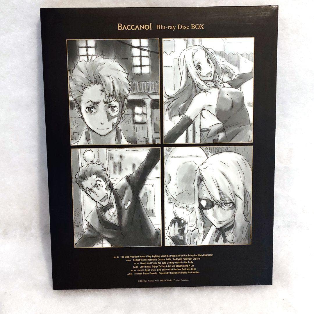 Amazon.co.jp: アニメ バッカーノ! Blu-ray Disc BOX デュラララ