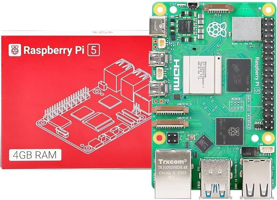 Amazon.co.jp: Raspberry Pi 5 Compatible with 4 GB Mainboard