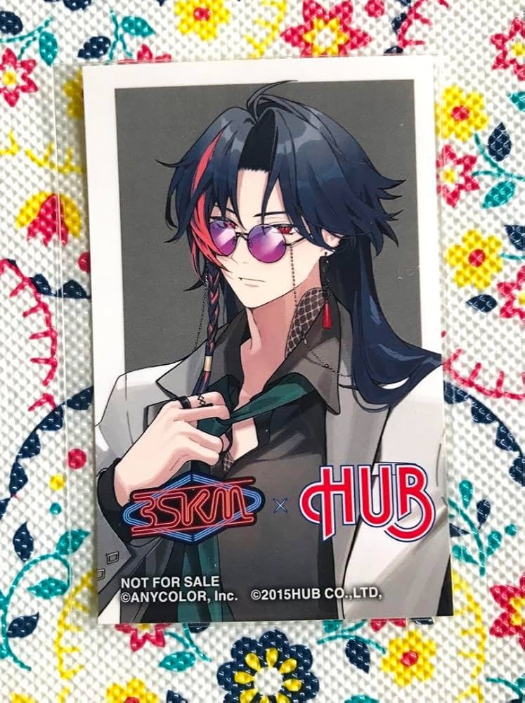 Amazon.co.jp: 3SKM 魁星 ステッカー HUBコラボ にじさん : おもちゃ