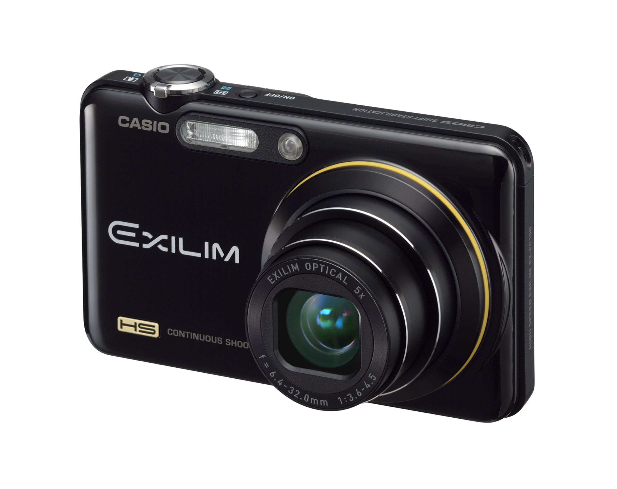 Amazon | CASIO デジタルカメラ EXILIM EX-FC150BK ブラック EX