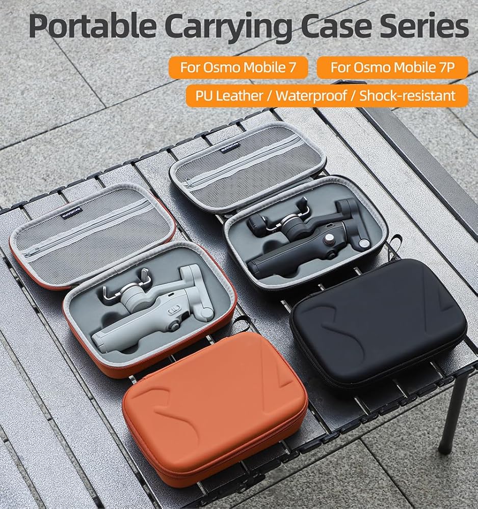 Case for Osmo Mobile 7/ 7P, Premium Portable Storage Bag for DJI